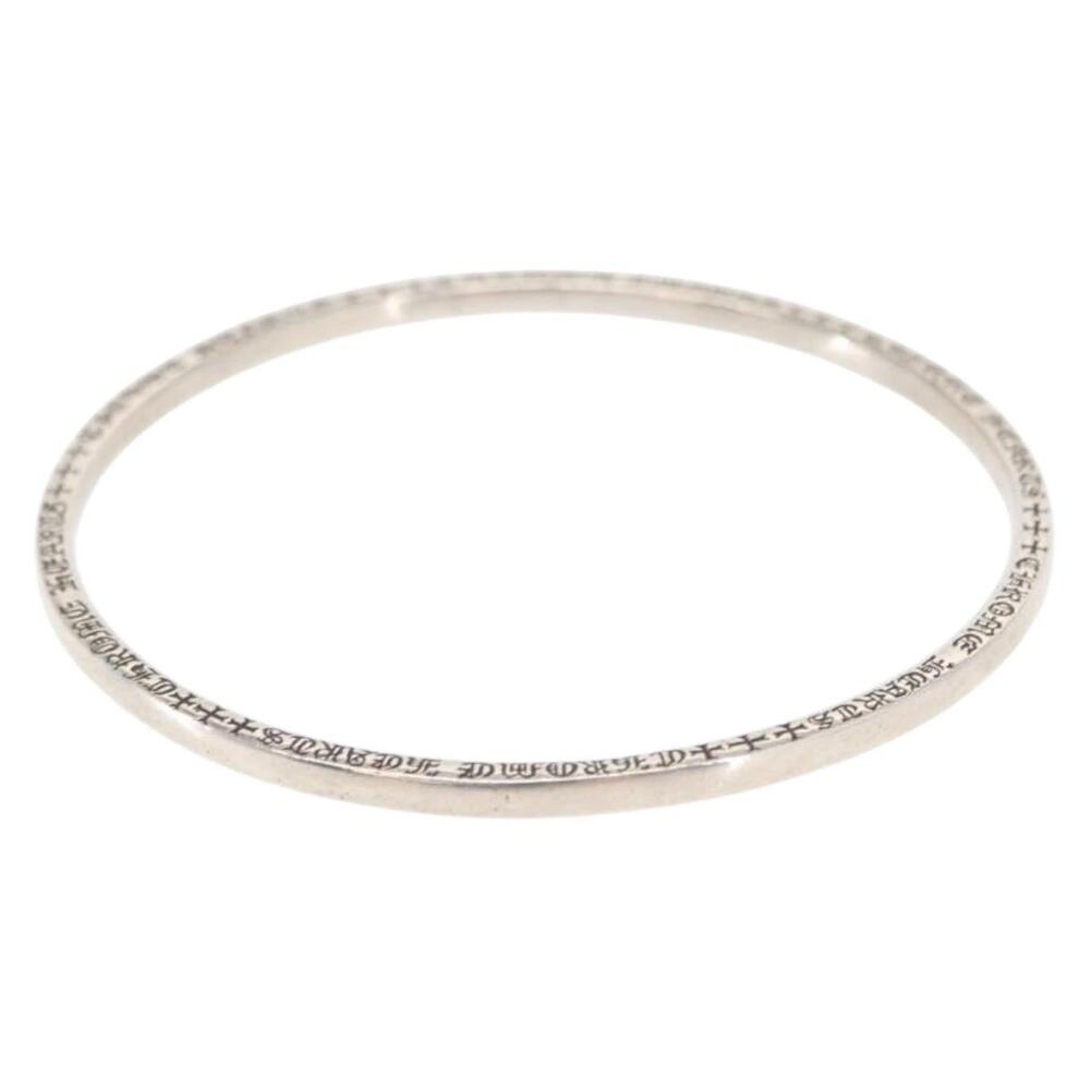 Chrome Hearts Ntfl Spacer Bangle Bracelet Ag925 Silver
